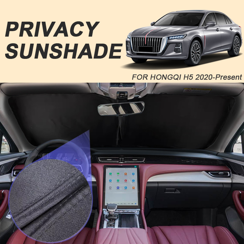 Privacy Screen Protector - Car Black Windows Privacy Sunshade For