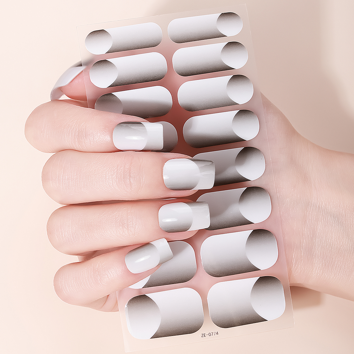 16Tips Full Cover French Nail  - Full Cover Adhesive reseña y precio