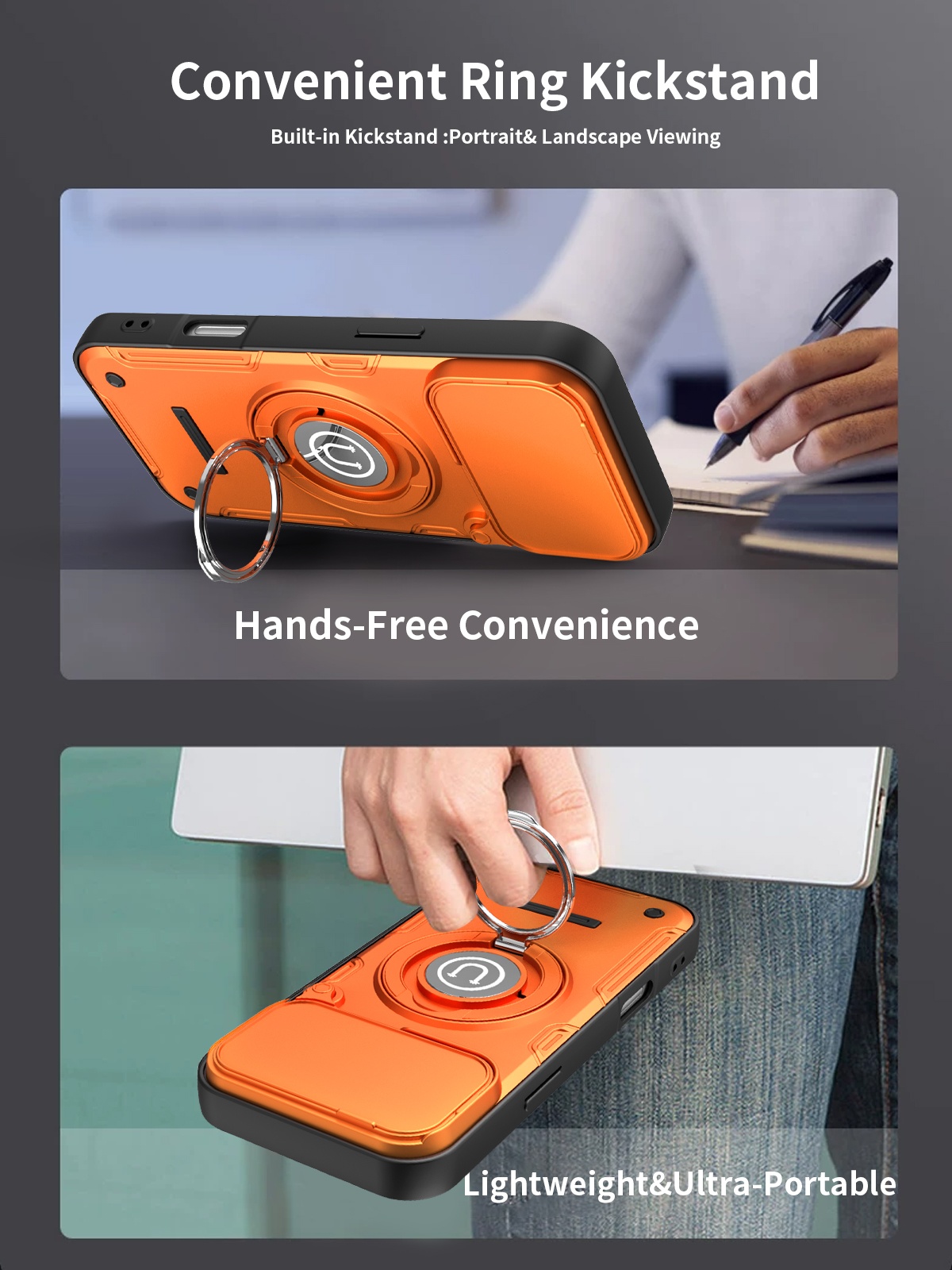 Shockproof Power Slide Camera  - Camera Lens Protector reseña y precio