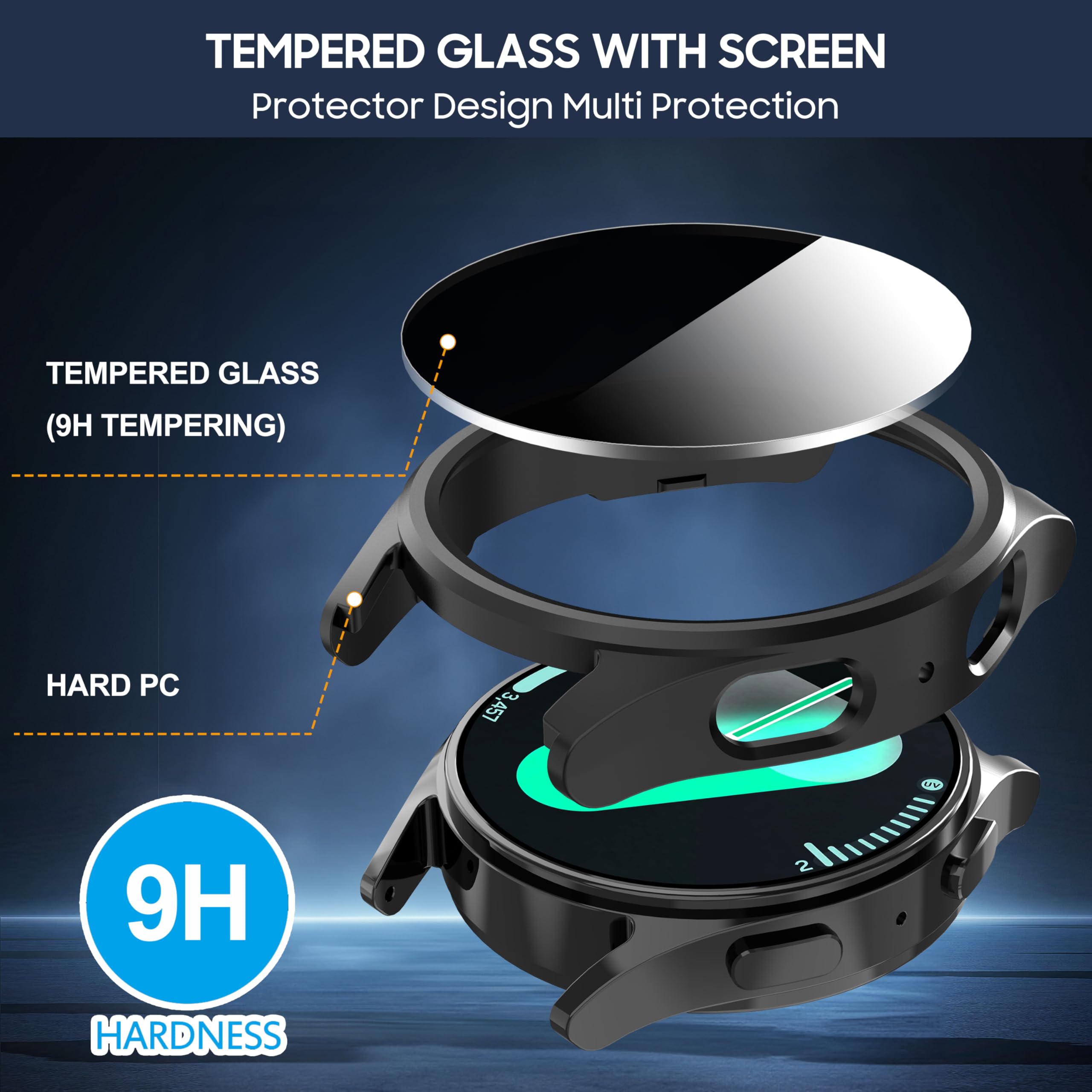 Tempered Glass+Privacy case fo - Privacy Screen Protector reseña y precio