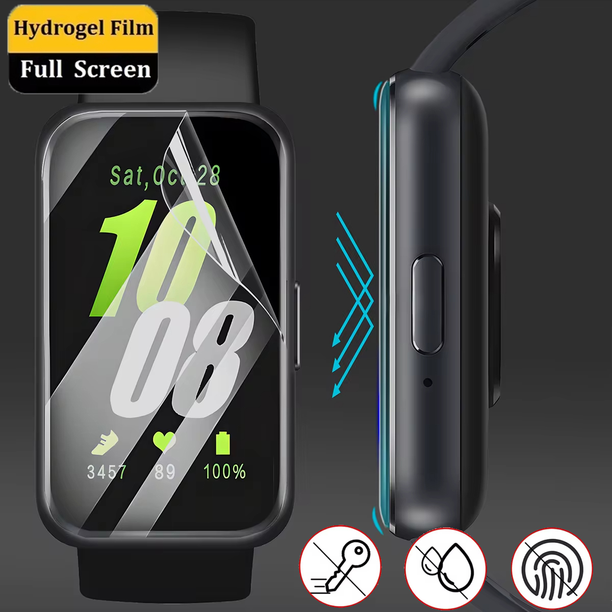 Soft Hydrogel HD Clear Film Fo - Hydrogel Screen Protector reseña y precio