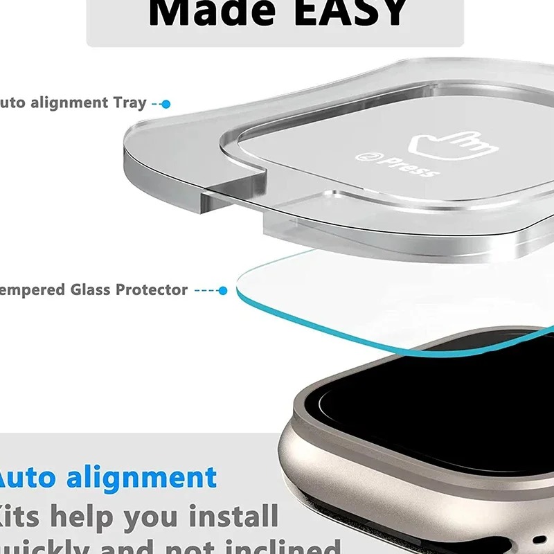 2Pcs 49mm For  Apple Watch Ult - Screen Alignment Tool reseña y precio