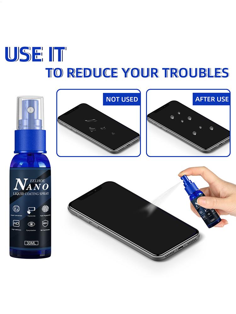Liquid Screen Protector Spray  - Oleophobic Coating Spray reseña y precio