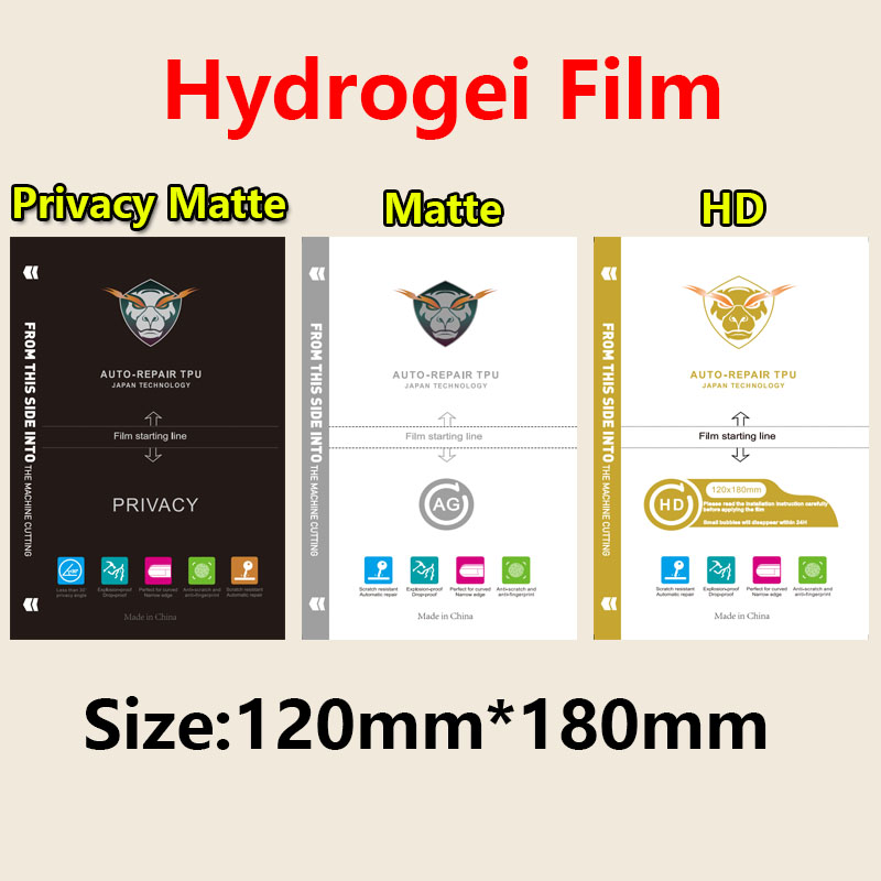 50PCS HD MATTE Privacy Frosted - Flexible Tpu Film reseña y precio