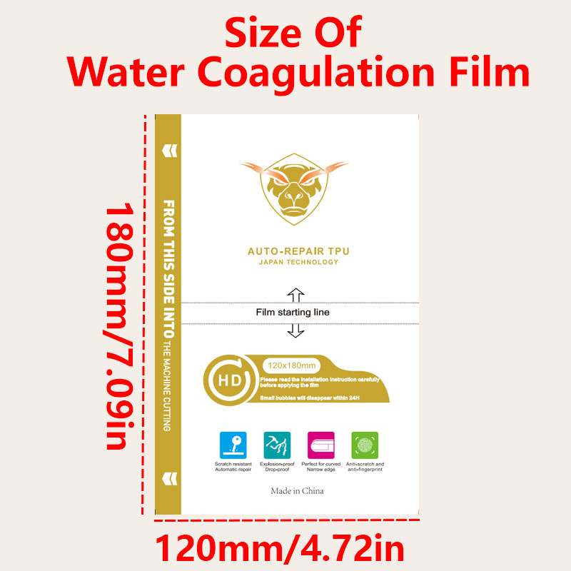 50PCS HD MATTE Privacy Frosted - Flexible Tpu Film reseña y precio