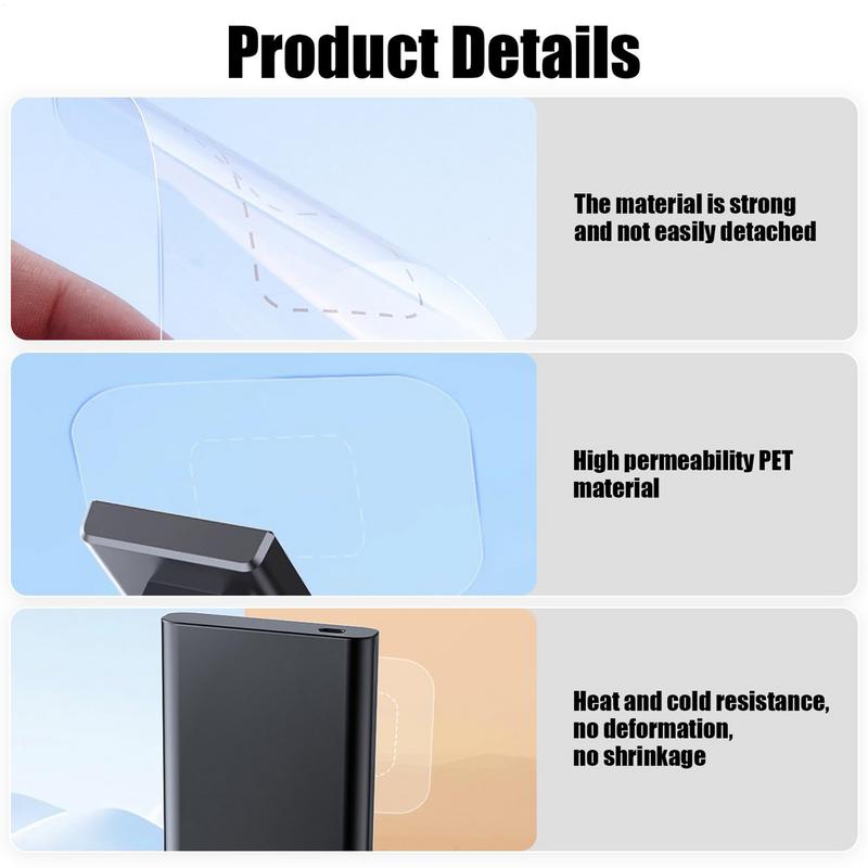 6pcs Static Stickers For Dashc - Glass Protector Auto reseña y precio