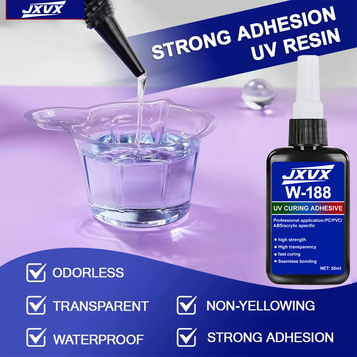 2025 Professional UV Resin-Qui - Liquid Uv Glue Kit reseña y precio