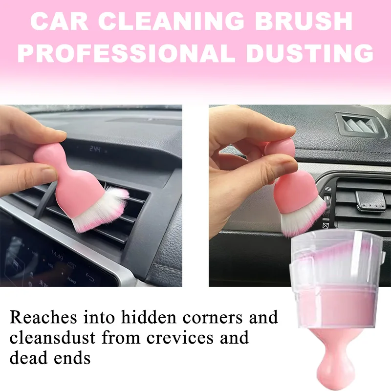 1/3/5PCS Pink Car Dust Removal - Dust Removal Sticker reseña y precio