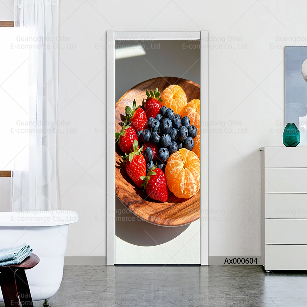 Bright Berry Mix Kitchen Door  - Full Cover Adhesive reseña y precio