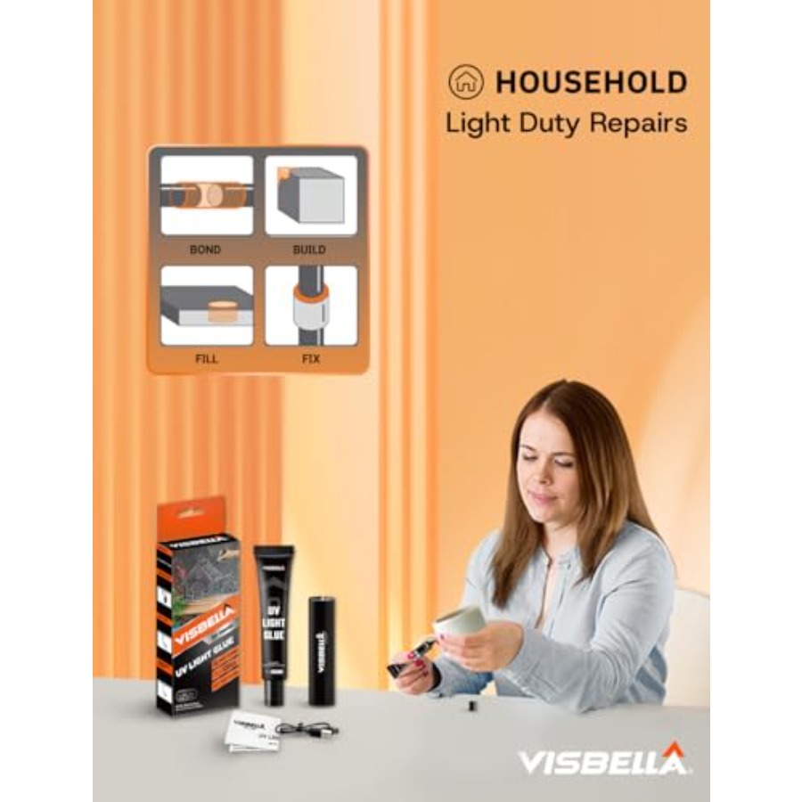 UV Light Glue Resin Kit with L - Liquid Uv Glue Kit reseña y precio