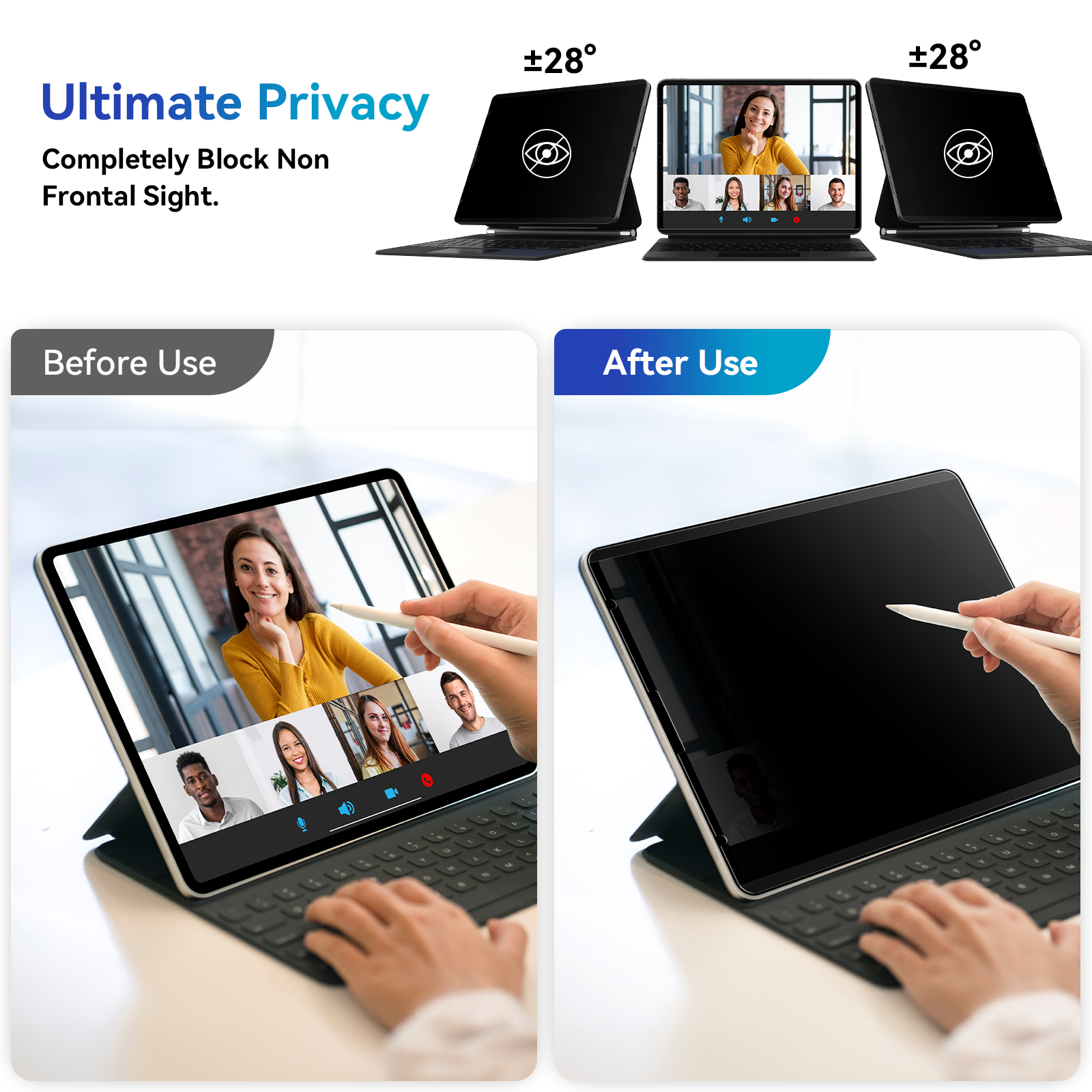 Protescreen 1PC Magnetic Priva - Privacy Filter 2Pack reseña y precio
