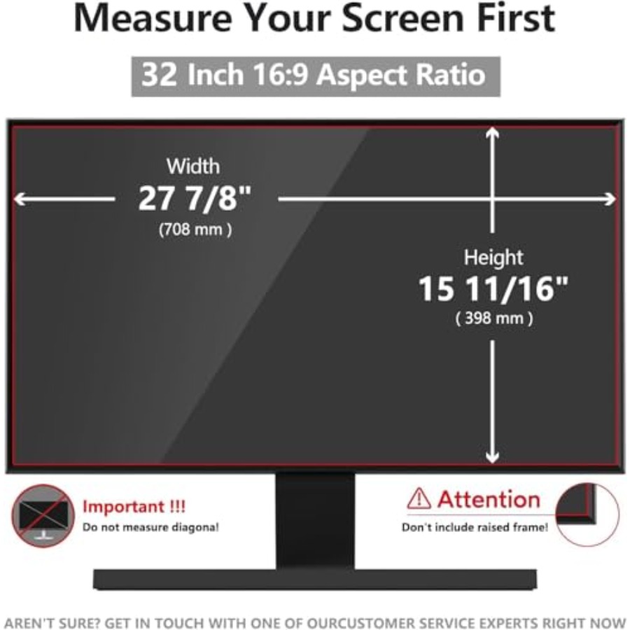 32 Inch Computer Privacy Scree - Privacy Filter 2Pack reseña y precio