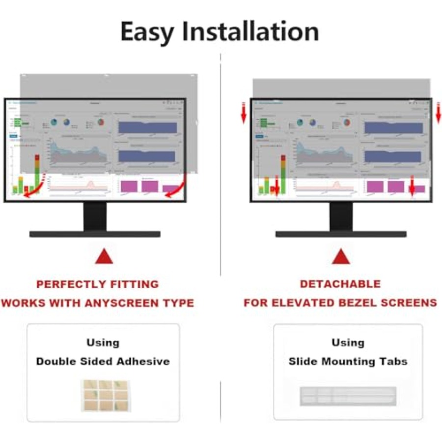 32 Inch Computer Privacy Scree - Privacy Filter 2Pack reseña y precio