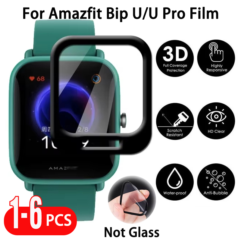 1-6 PCS Screen Protector Film  - Smartwatch Screen Film reseña y precio