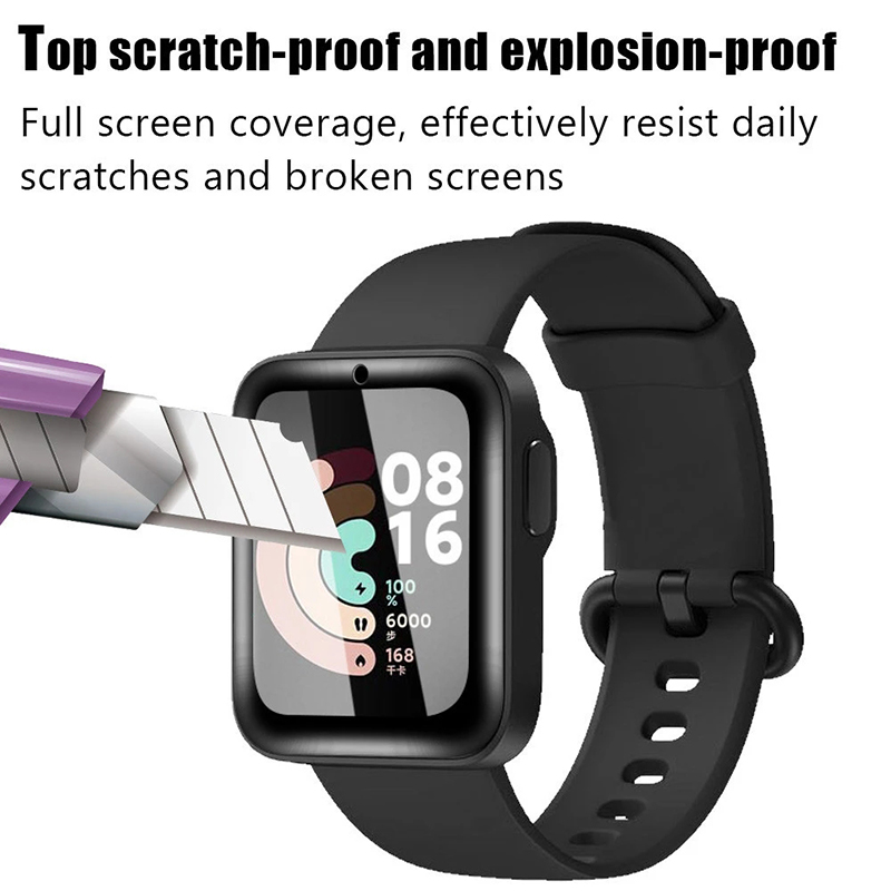 2 Pcs Tempered Glass for Redmi - Smartwatch Screen Film reseña y precio
