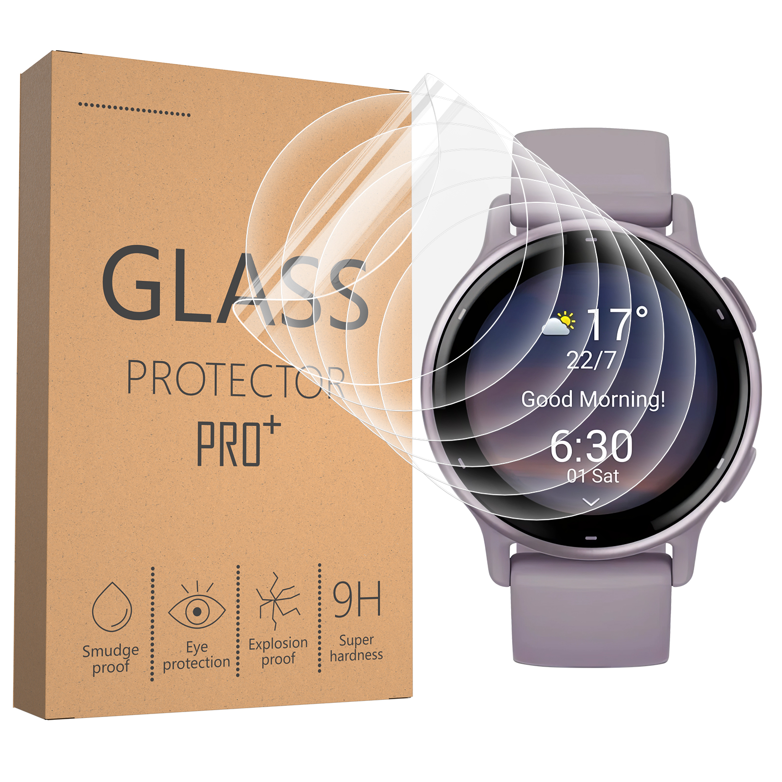Soft Clear Protective Film For - Smartwatch Screen Film reseña y precio