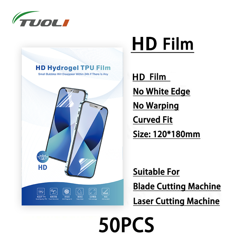 TUOLI HD 50PcsCellphone Screen - Screen Protector Cutter reseña y precio