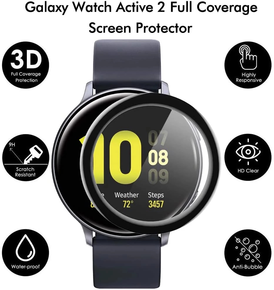 20D Screen Protectors Film Sof - Curved Edge Screen reseña y precio