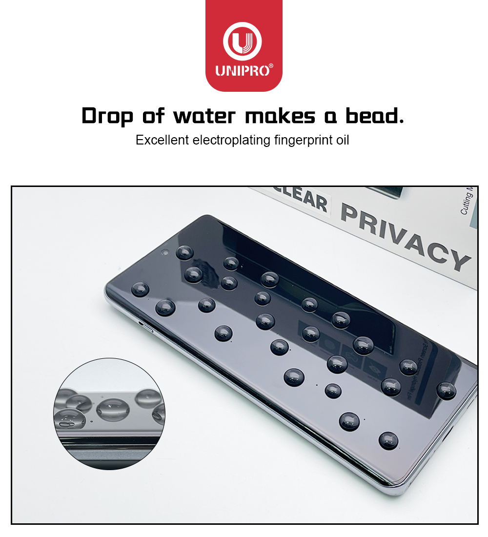UNIPRO 25 50Pcs Anti Peep Film - Screen Protector Cutter reseña y precio