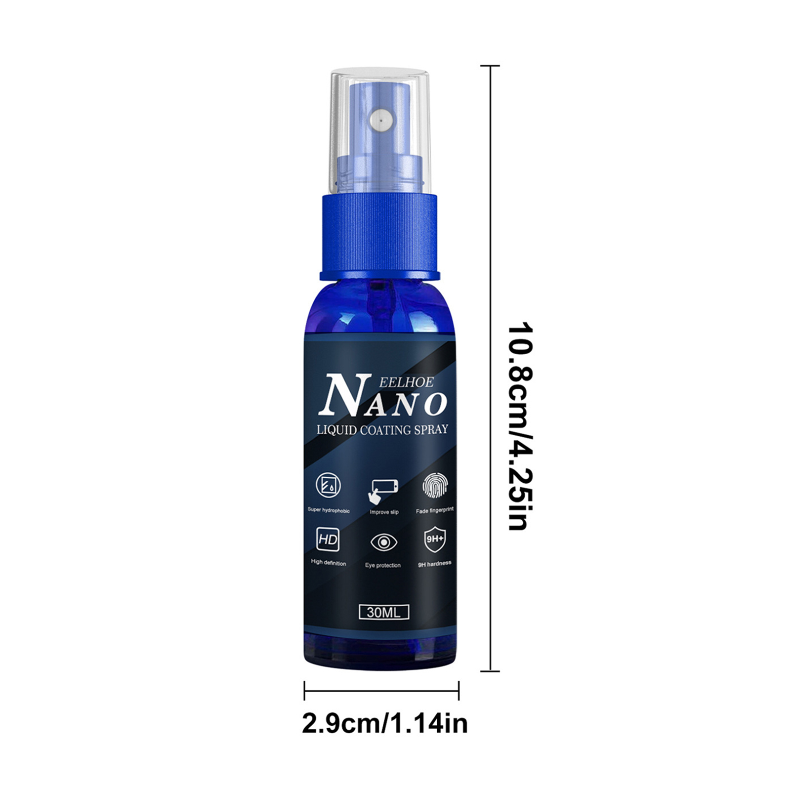 Nano  Screen Protector Fade Fi - Oleophobic Coating Spray reseña y precio