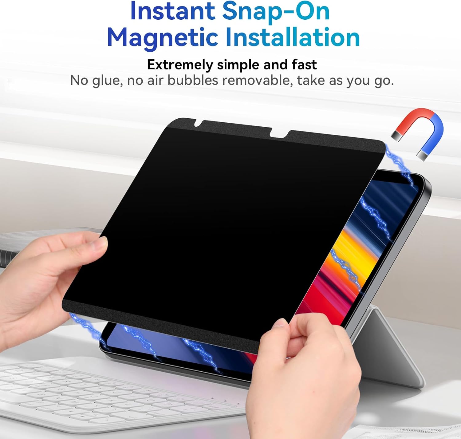 Magnetic Privacy Screen Protec - Anti Blue Light Film reseña y precio