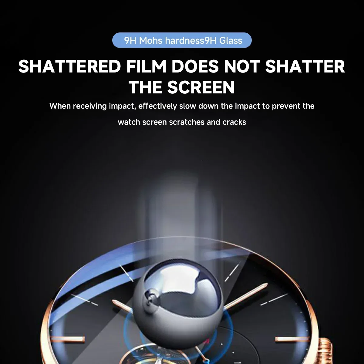 26-46mm Universal Tempered Gla - Smartwatch Screen Film reseña y precio