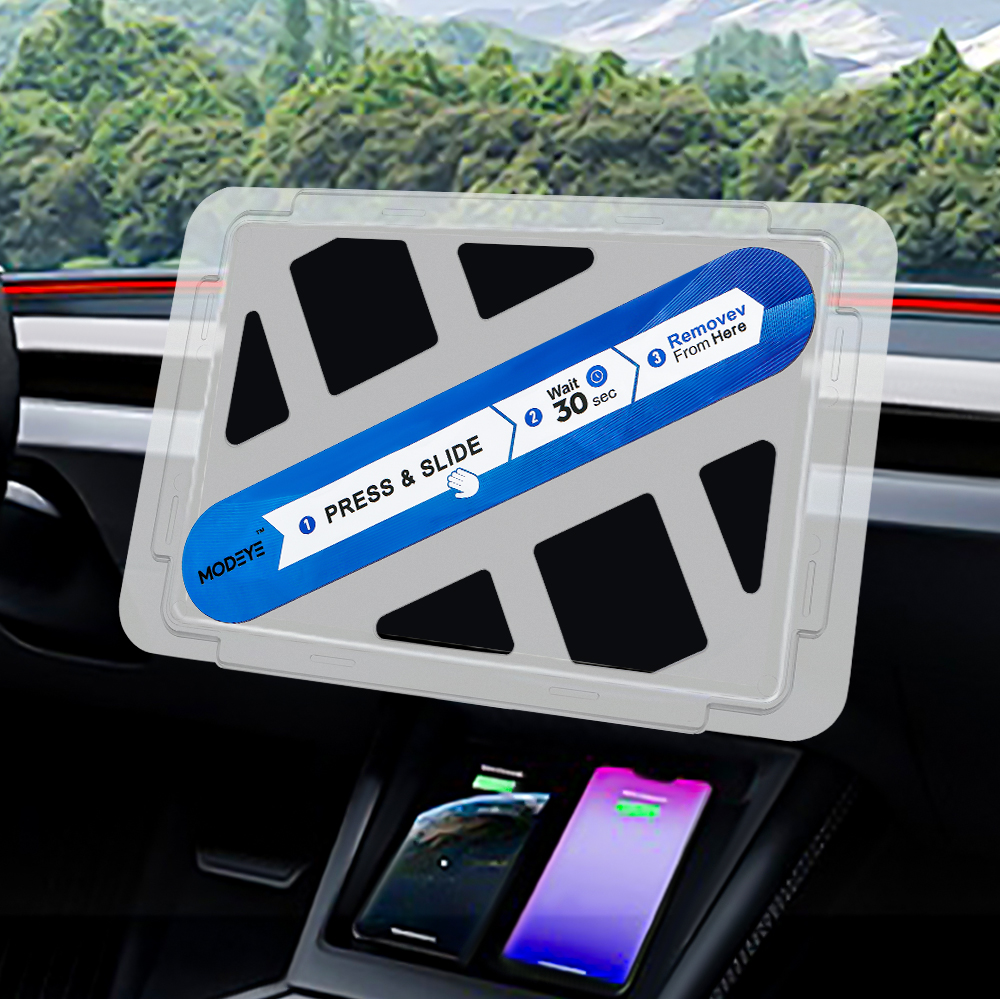 For Tesla Model 3 Y Car Naviga - Glass Protector Auto reseña y precio