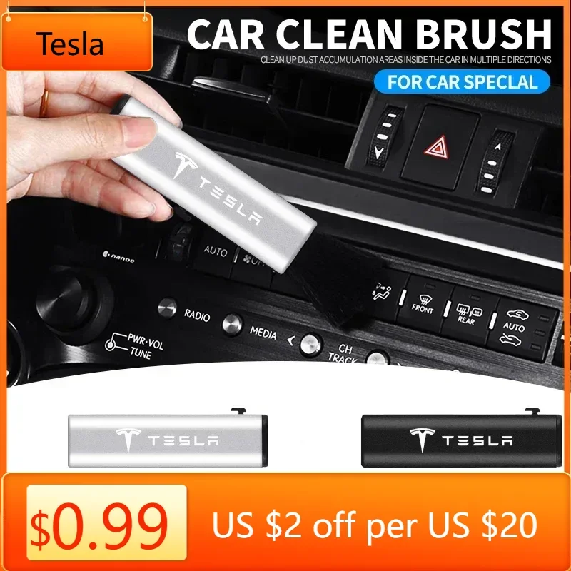 Car Sticker Tesla Car Interior - Dust Removal Sticker reseña y precio