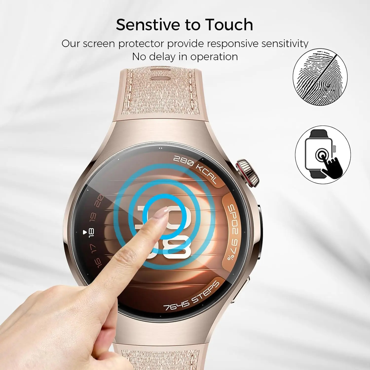 Hydrogel Film For Huawei Watch - Hydrogel Screen Protector reseña y precio