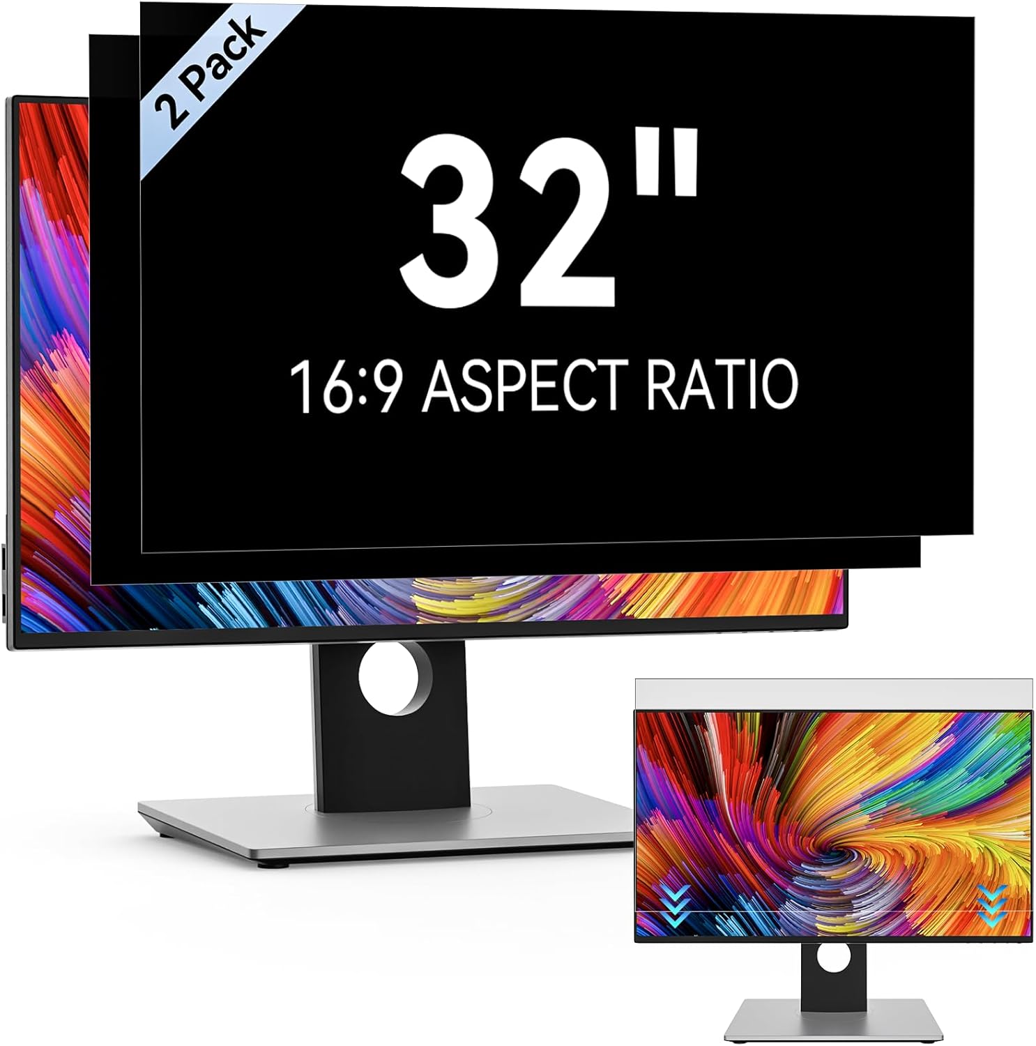 [2 Pack]32 Inch Computer Priva - Privacy Filter 2Pack reseña y precio