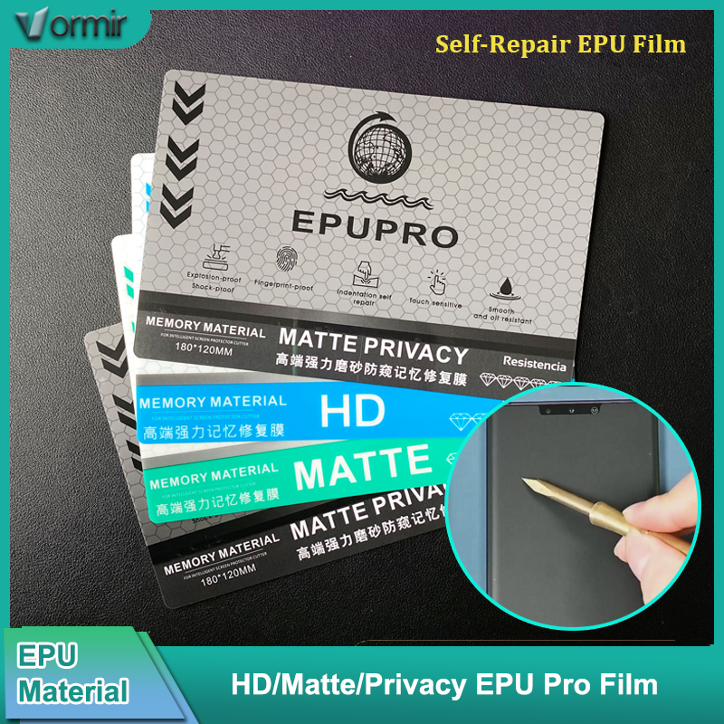 Vormir 50pcs Matte Privacy EPU - Screen Protector Cutter reseña y precio