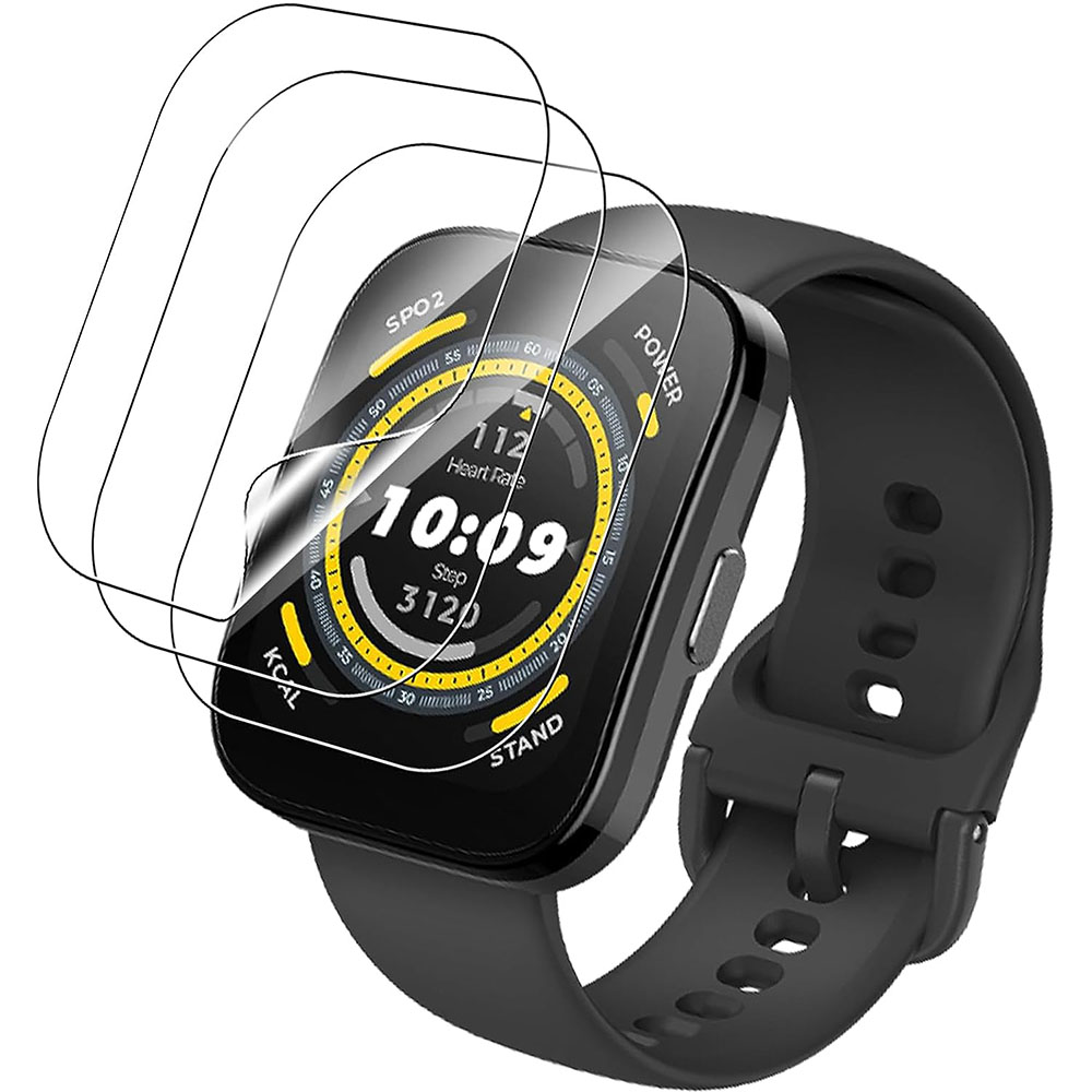 3PCS Clear HD Film Screen Prot - Smartwatch Screen Film reseña y precio