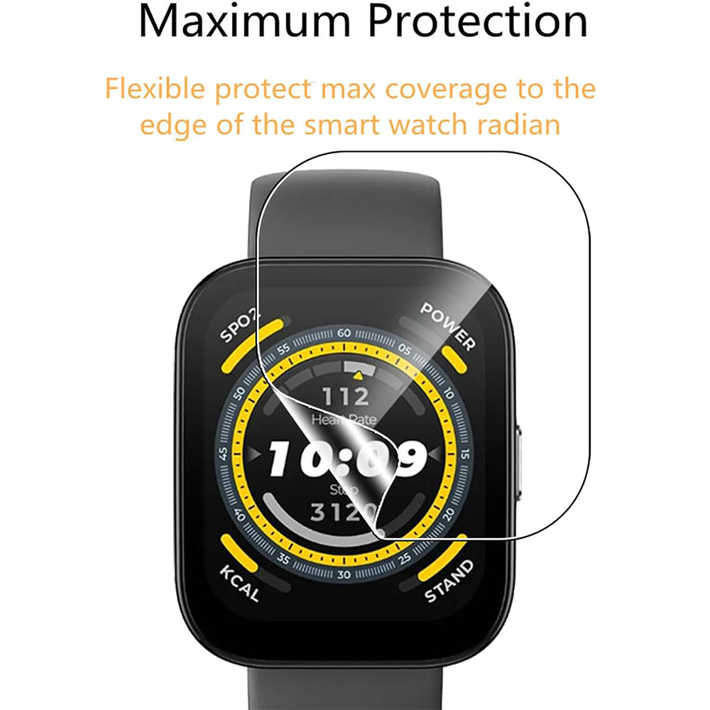 3PCS Clear HD Film Screen Prot - Smartwatch Screen Film reseña y precio
