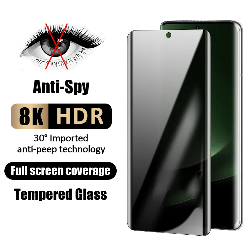 Curved Edge Anti-spy Tempered  - Curved Edge Screen reseña y precio