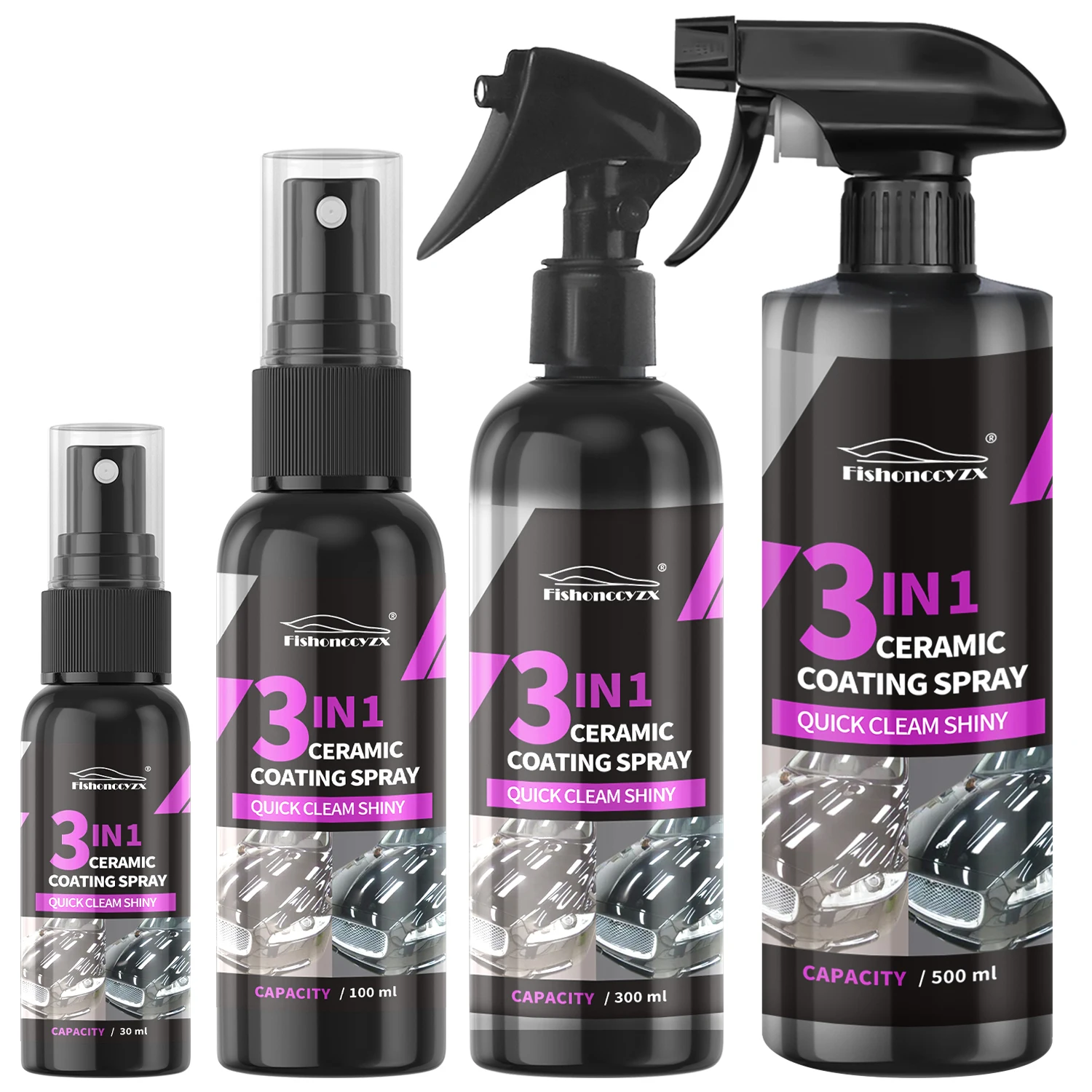3 in 1 Car Ceramic Liquid Coat - Nano Liquid Coating reseña y precio