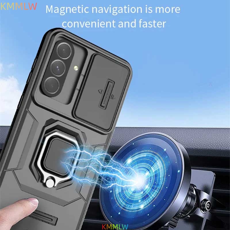 Shockproof Magnetic Ring Holde - Camera Lens Protector reseña y precio