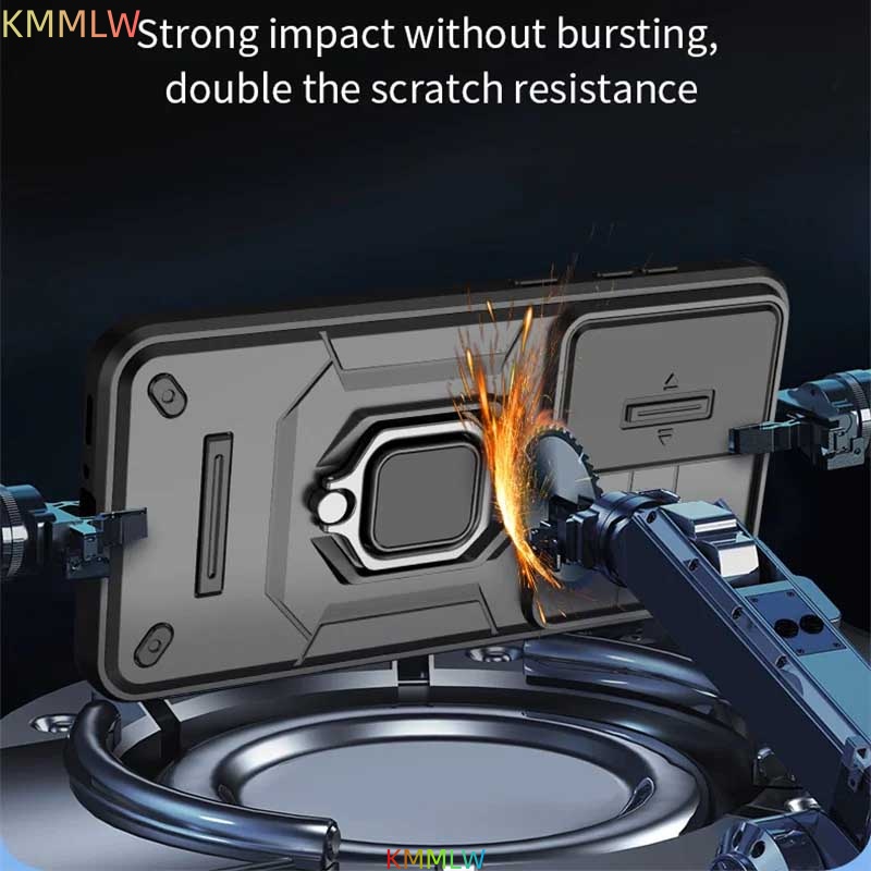 Shockproof Magnetic Ring Holde - Camera Lens Protector reseña y precio