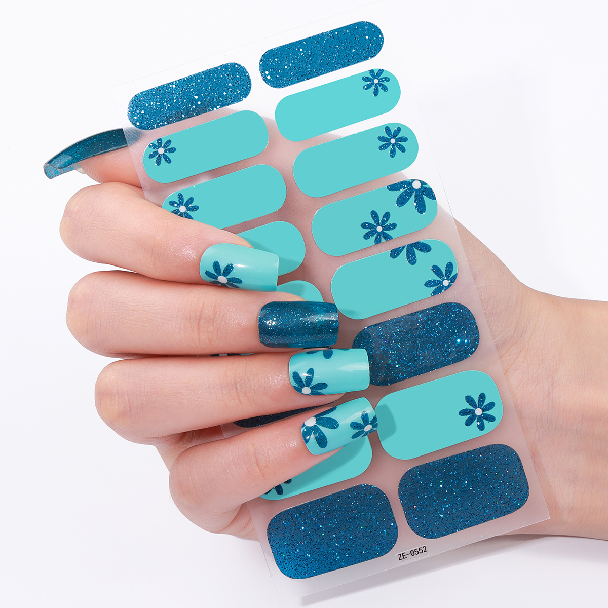 16Tips Full Cover Nail Sticker - Full Cover Adhesive reseña y precio