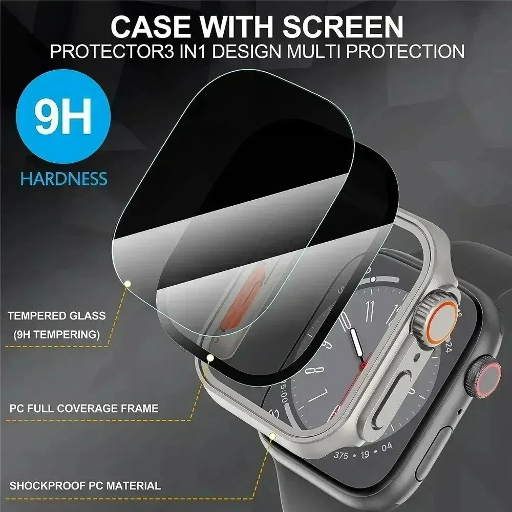 Case For apple watch Apple Wat - Privacy Screen Protector reseña y precio