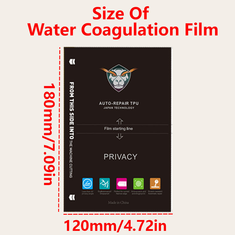 5/25/50/100PCS Privacy Matte P - Flexible Tpu Film reseña y precio