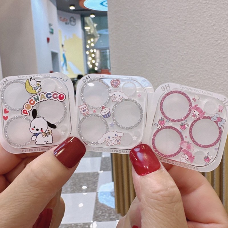 Sanrio Hello Kitty Kuromi Glit - Tempered Glass Screen 9H reseña y precio
