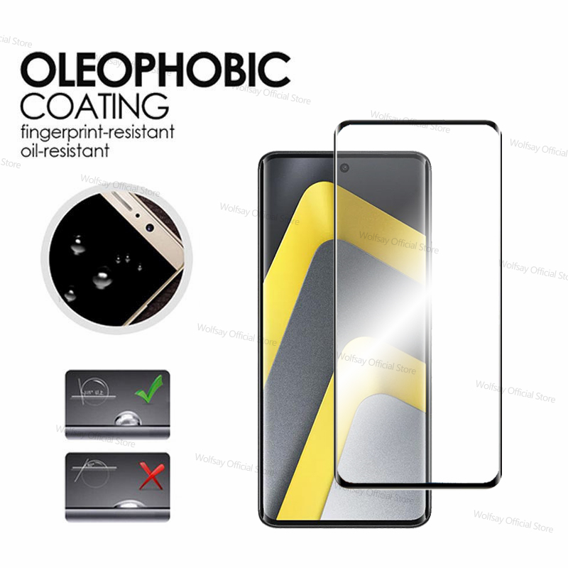 3/2/1 PCS 3D Curved Edge Glass - Curved Edge Screen reseña y precio