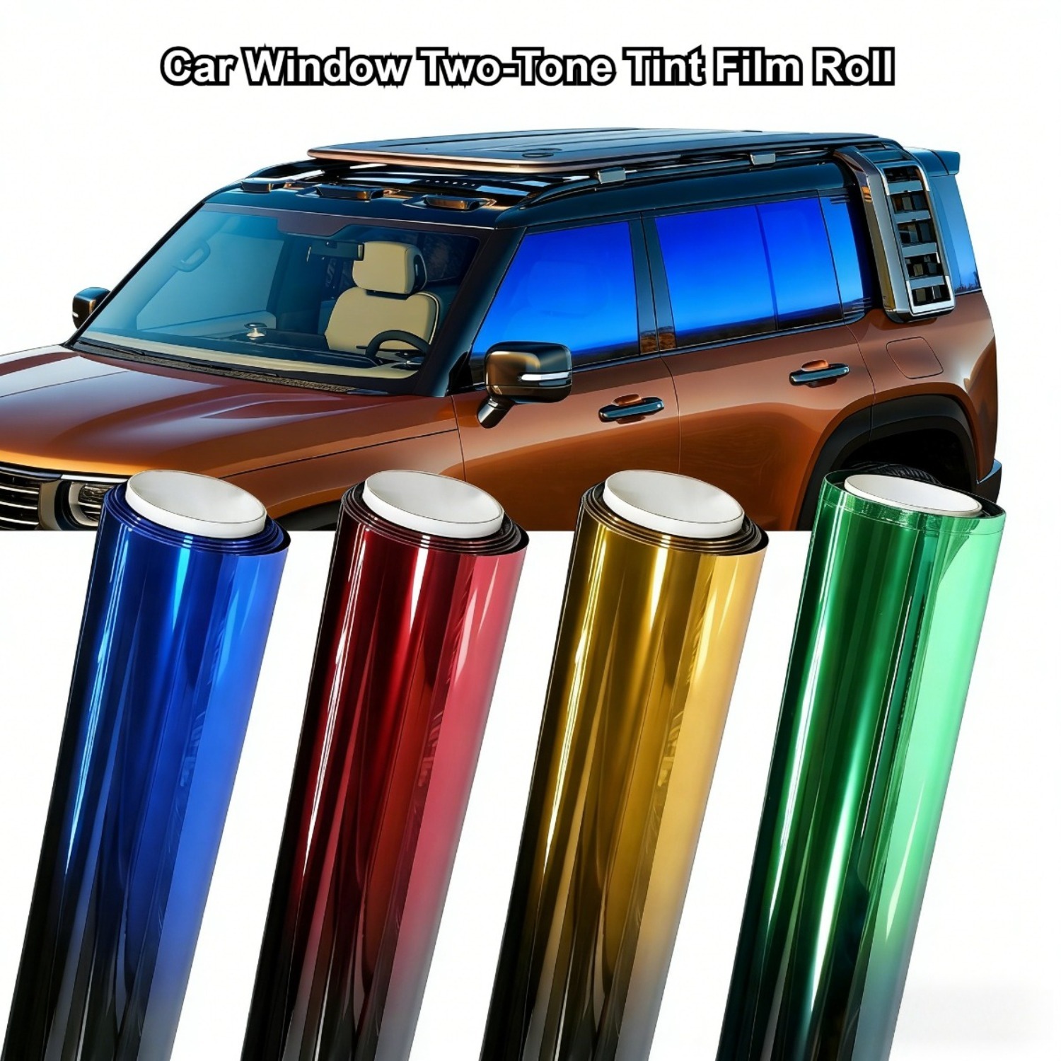 50x300cm Car Window Two-Tone T - Privacy Screen Protector reseña y precio