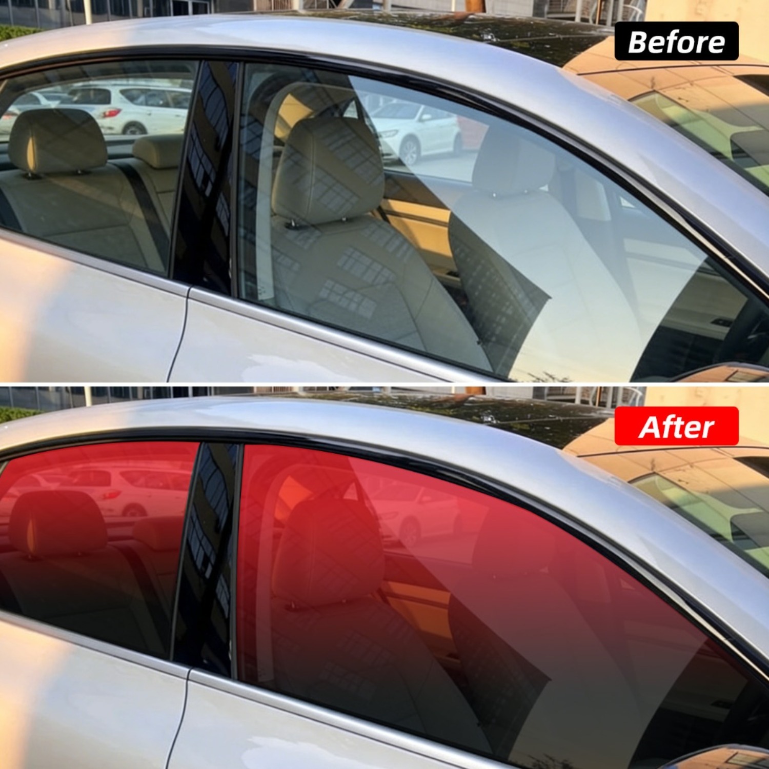 50x300cm Car Window Two-Tone T - Privacy Screen Protector reseña y precio