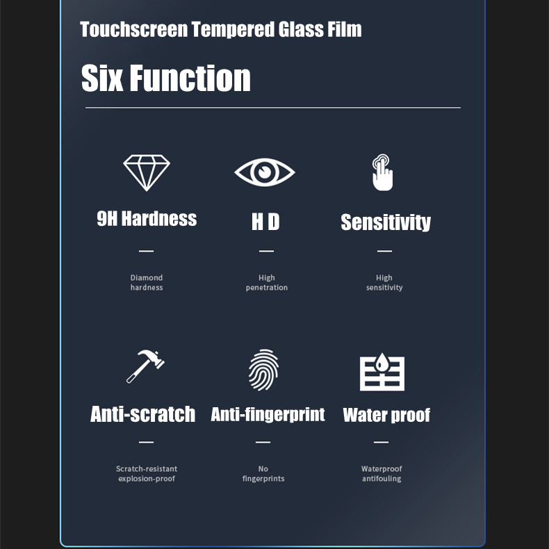 9H Tempered Glass For VW Volks - Glass Protector Auto reseña y precio