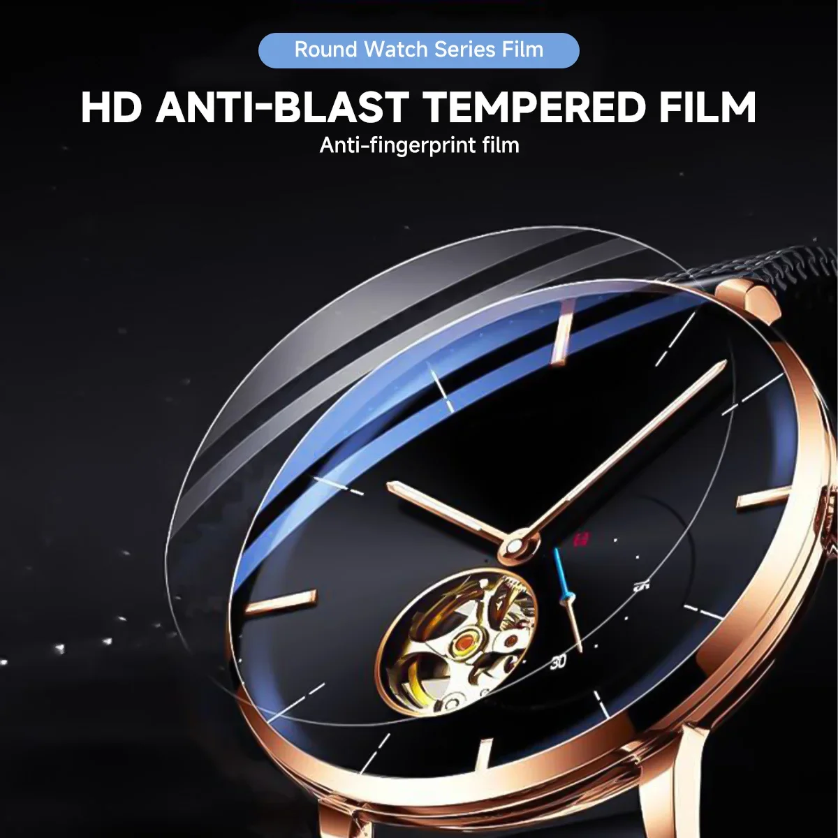 26-46mm Universal Tempered Gla - Smartwatch Screen Film reseña y precio