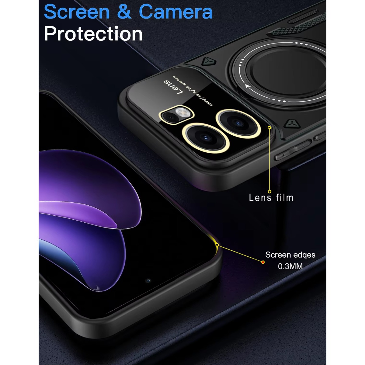 For OPPO Reno 15 14 13 12 Pro  - Camera Lens Protector reseña y precio