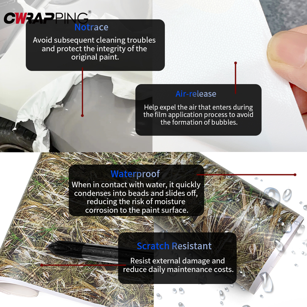 Leaf Camouflage Stickers for C - Full Cover Adhesive reseña y precio