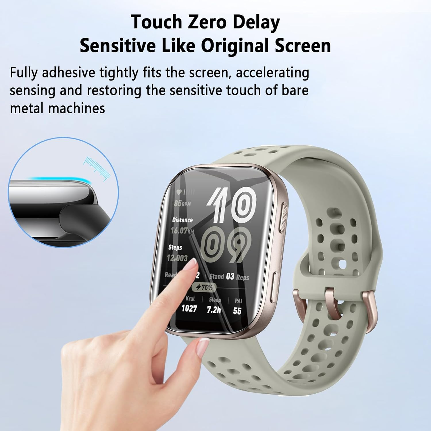 Screen Protector for Amazfit b - Smartwatch Screen Film reseña y precio