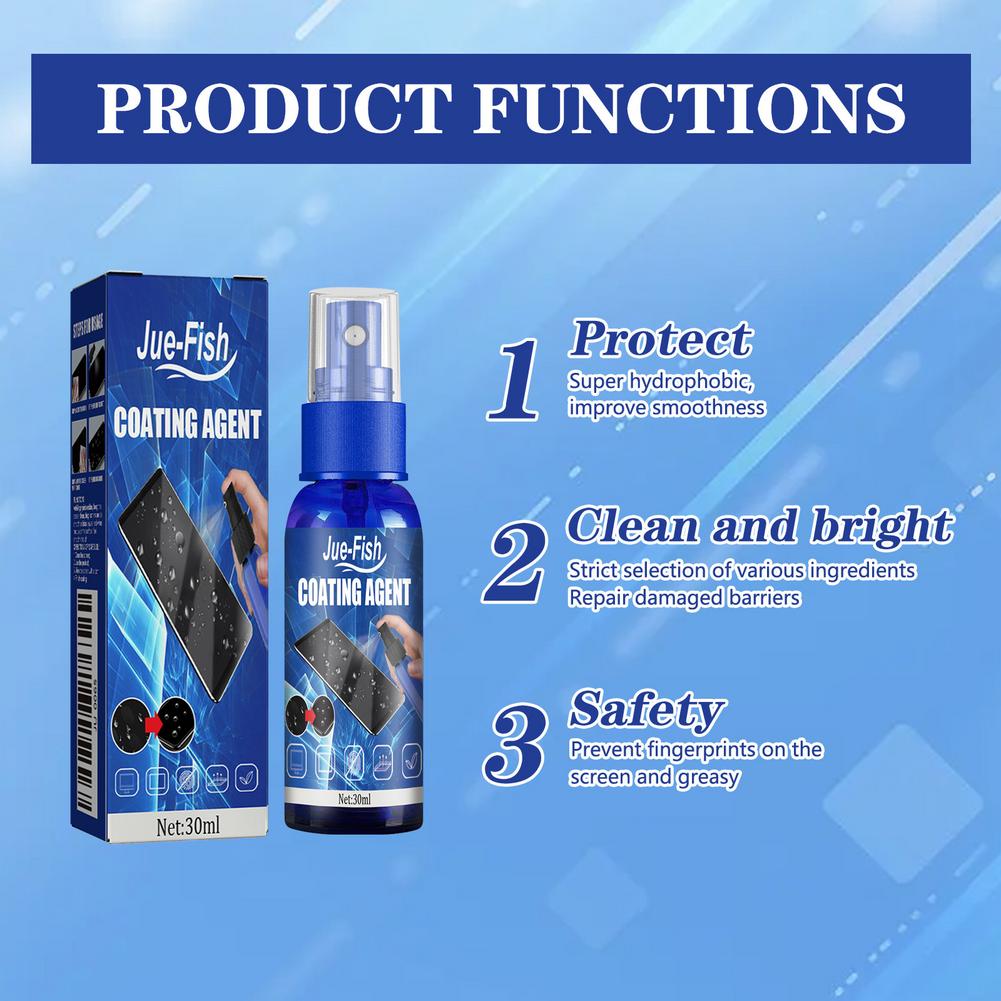 Liquid Screen Protector Spray  - Oleophobic Coating Spray reseña y precio